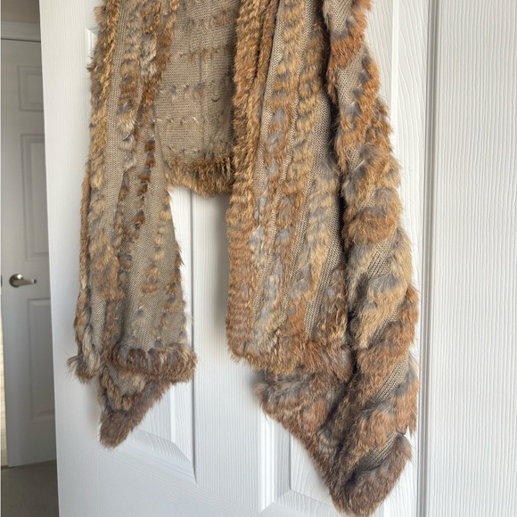 Rudsak Rabbit Fur Vest - Picture 4 of 9